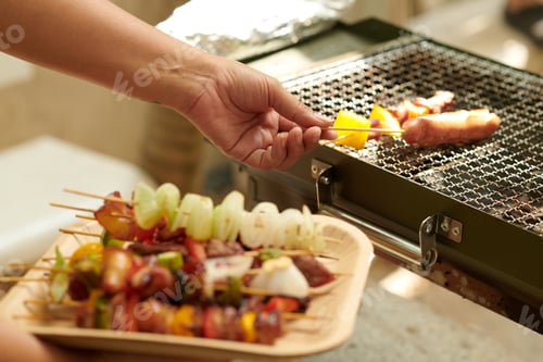 Preview: Grilling Food for Party Guests