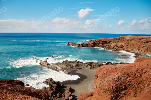 Preview: Beautiful landscape of Lanzarote Island