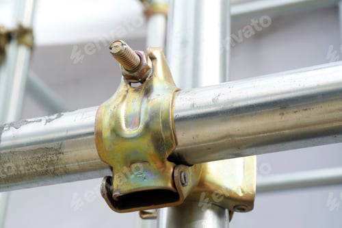 Preview: project frame industrial safety metallic city platform background industry site