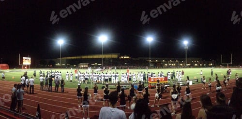Preview: Football game at night