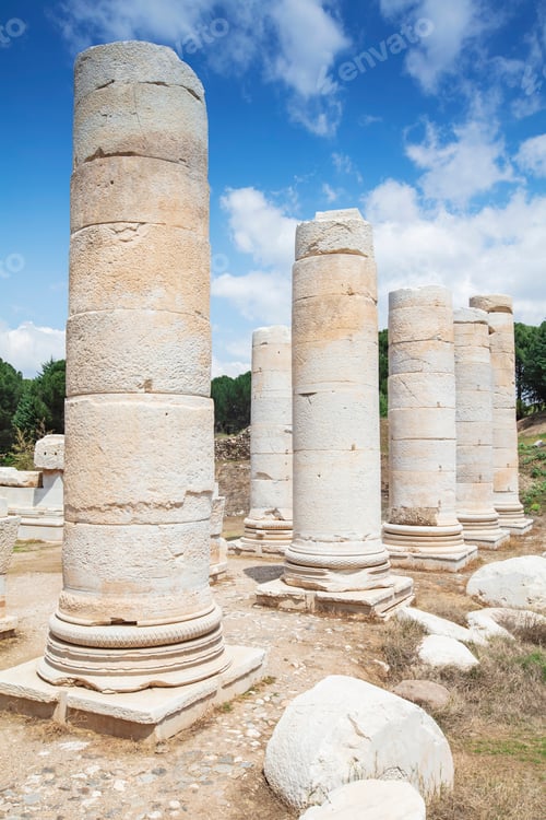 Preview: The Temple of Artemis. Sardes Ancient city. Manisa, Turkey. UNESCO World Heritage Tentative List.