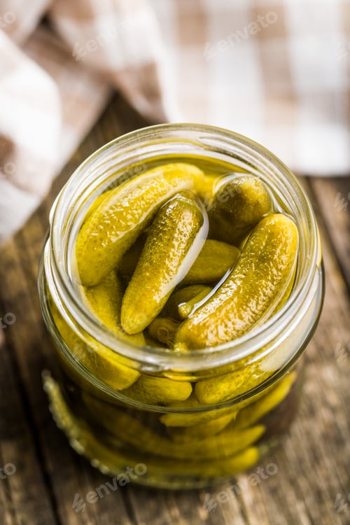 Preview: Pickles. Preserved cucumbers.
