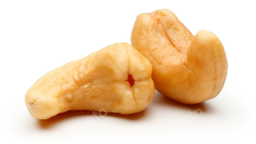 Preview: Delicious Cashew Nuts Isolated. Healthy, Organic Snack with Nutty, Concept for Design