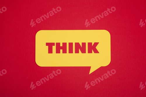 Preview: The think word in a cloud