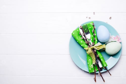 Preview: Easter table setting