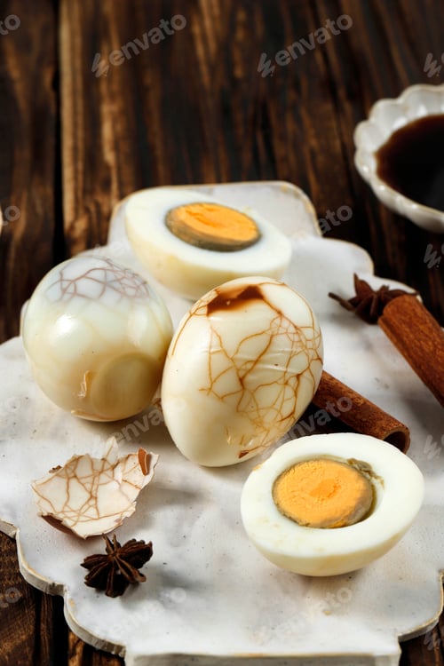 Preview: Chinese Marble Egg Tea