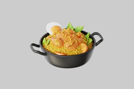 Preview: Chicken rice pot with egg