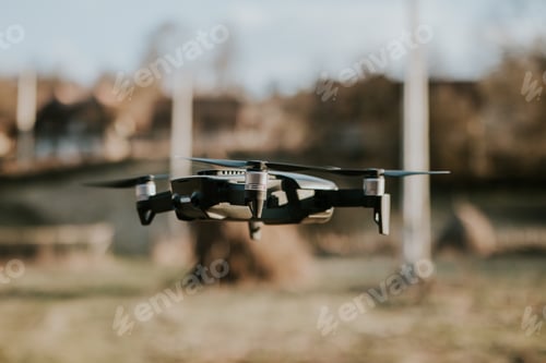Preview: Drone flying in the sky