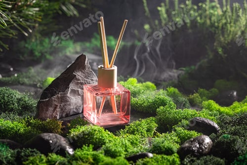 Preview: Aromatic fragrance diffuser with the aroma of the rainforest.