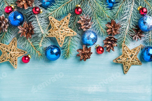 Preview: New Year or Christmas background