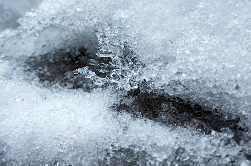 Preview: Beautiful frozen texture - ice