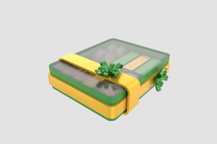 Preview: Snack Hampers 3D Illustration