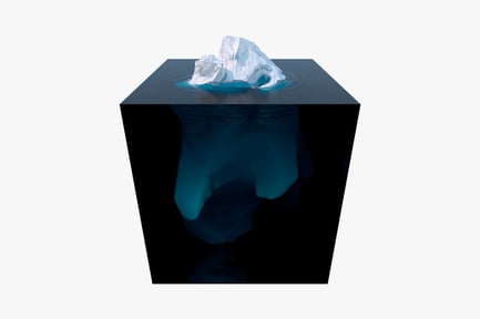 Aperçu: Iceberg avec reflet