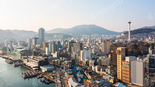 Preview: Aerial view of Busan