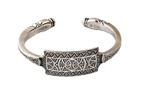 Preview: Handmade bracelet in silver