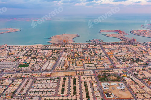 Preview: Dubai Downtown skyline, United Arab Emirates or UAE. Urban city.