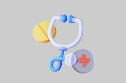 Preview: Healthcare stethoscope and tablet design