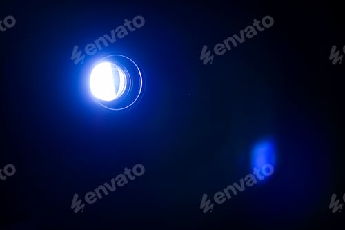 Preview: Blue light flare special effect