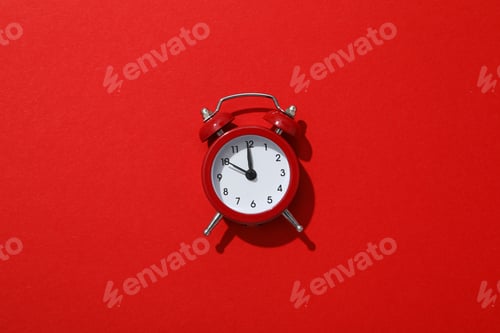 Preview: Concept of sleep and wake up with alarm clock