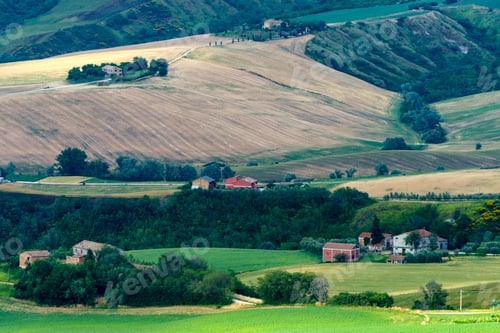 Preview: Rural landscape near Ostra Vetere and Cingoli, Marche, Italy