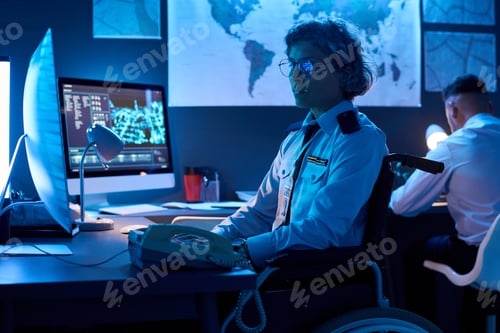Preview: Experienced operator in wheelchair