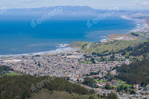 Preview: Linda Mar and Pacifica as seen from Montara mountain