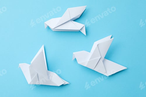 Preview: International day of peace or world peace day, symbol of peace - pigeon