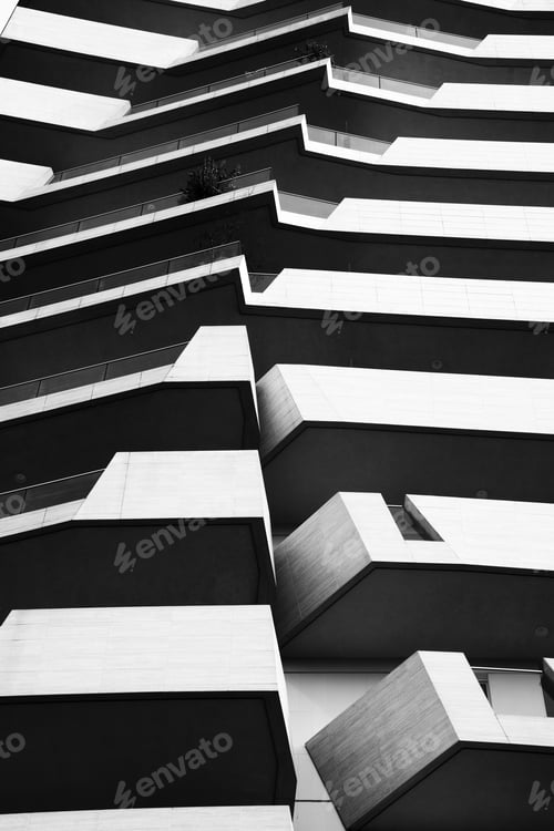 Preview: Citylife, modern park in Milan, Italy