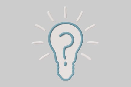 Preview: Lightbulb with question mark