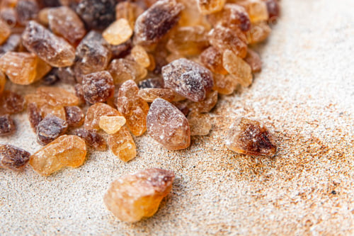 Preview: rock sugar crystals pieces candy brown sugar candied big rock caramel taste cane sugar
