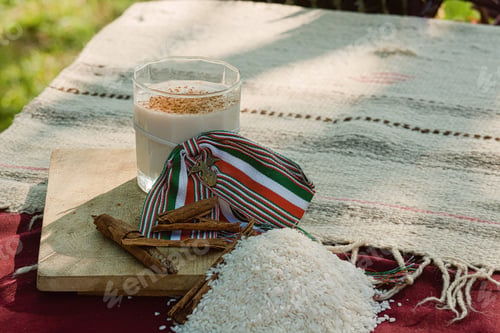Preview: In Mexico, a table is set with delicious food and refreshing drinks like horchata.