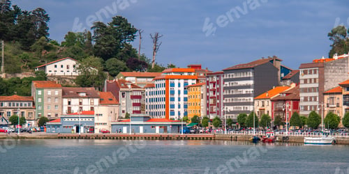 Preview: Fishing Port, City View, Ribadesella, Asturias, Spain