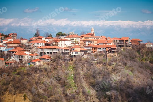 Preview: View To Sighnaghi Old Town In Kakheti Region, Georgia