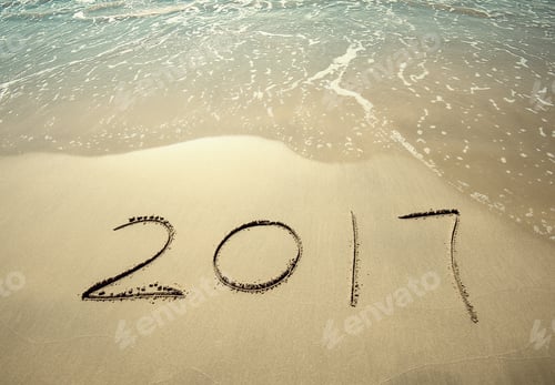 Preview: 2017 Written In Sand Write On Tropical Beach
