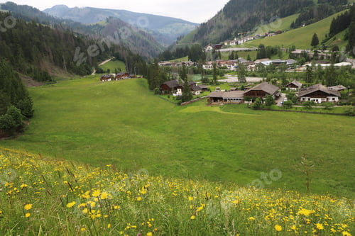 Preview: Little village in the valley