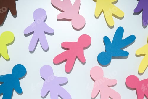 Preview: Concept of Diversity, Inclusion and Equality, top view