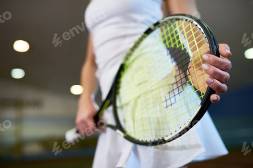 Preview: Tennis Player Holding Racket