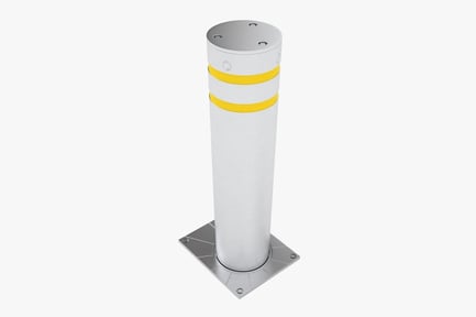 Heavy-Duty Metal Security Bollard