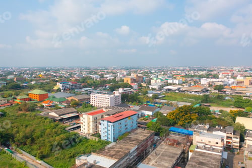 Preview: Bangkok downtown, Thailand in urban city in Asia.