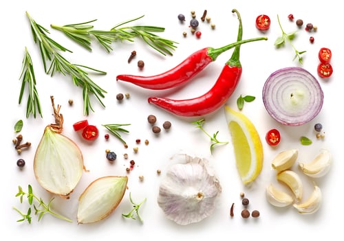 Preview: various herbs and spices