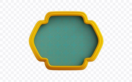 Preview: Islamic Rounded Frame