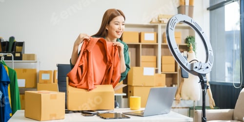 Preview: A beautiful Asian woman, an SME retail store owner and influencer vlogger, shares her experience