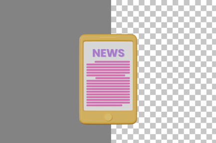 Preview: News 3D Icon