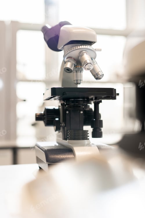 Preview: Modern microscope for biological researches