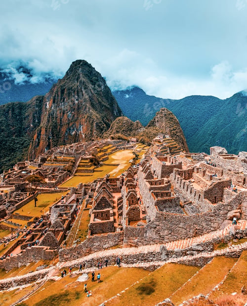 Preview: Breathtaking landscape of ancient majestic Machu Picchu city