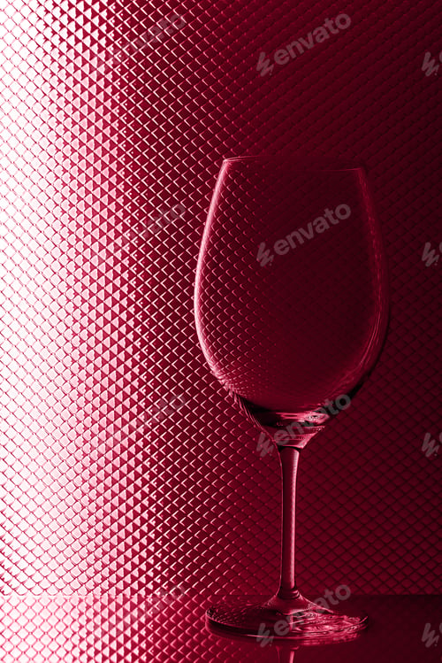 Preview: Trendy color 2023. Via magenta color background