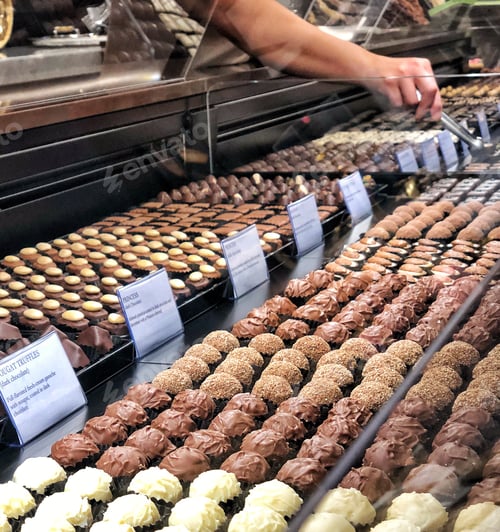 Preview: “May I have one of each, please?” Specialty chocolates at a nearby chocolatier
