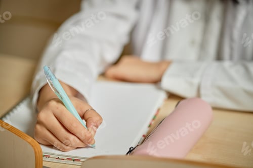 Preview: Medical Student Taking Notes in College
