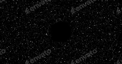 Preview: Full black sky with sparkling stars