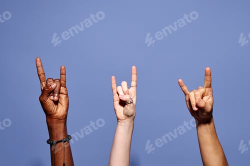 Preview: Expressing Unity with Raised Hands Gesture